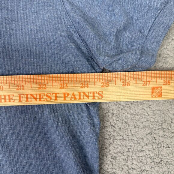 Southern Tide Shirt Mens XL Blue Pique Skipjack Polo Classic Short Sleeve Casual - Picture 6 of 10